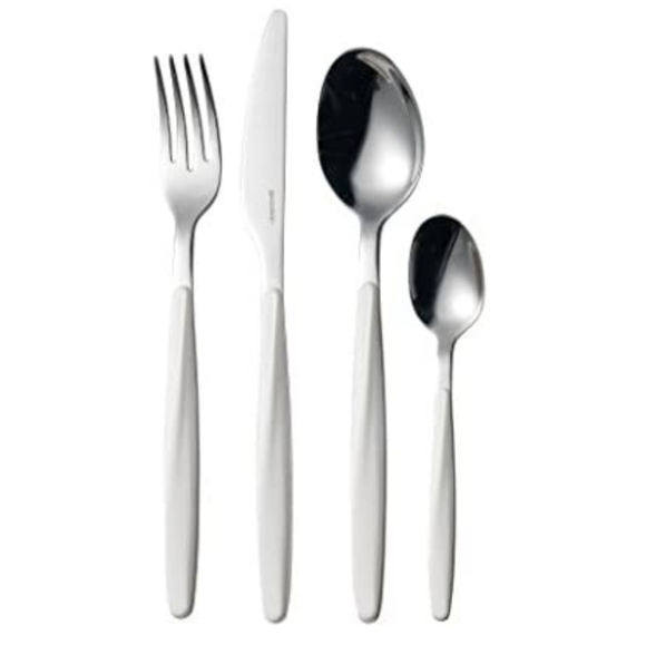 💥BUY 2 GET 1 FREE  Guzzini My Fusion Grace Collection Cutlery 24 Pieces Set - Picture 1 of 4
